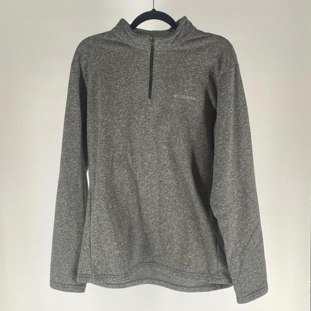 Columbia Men's Gray Half-Zip Pullover